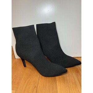 MIA Boots Womens Size 11 Black Emillia Sock Ankle Stiletto Booties QI0006SS